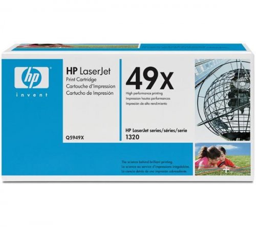 Hp 49x High Yield Black Original Laserjet Toner Cartridge Q5949x